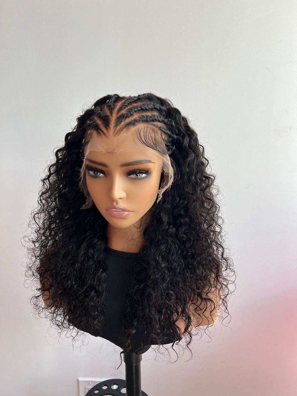 Deep Wave Lace frontal Human Hair Wig