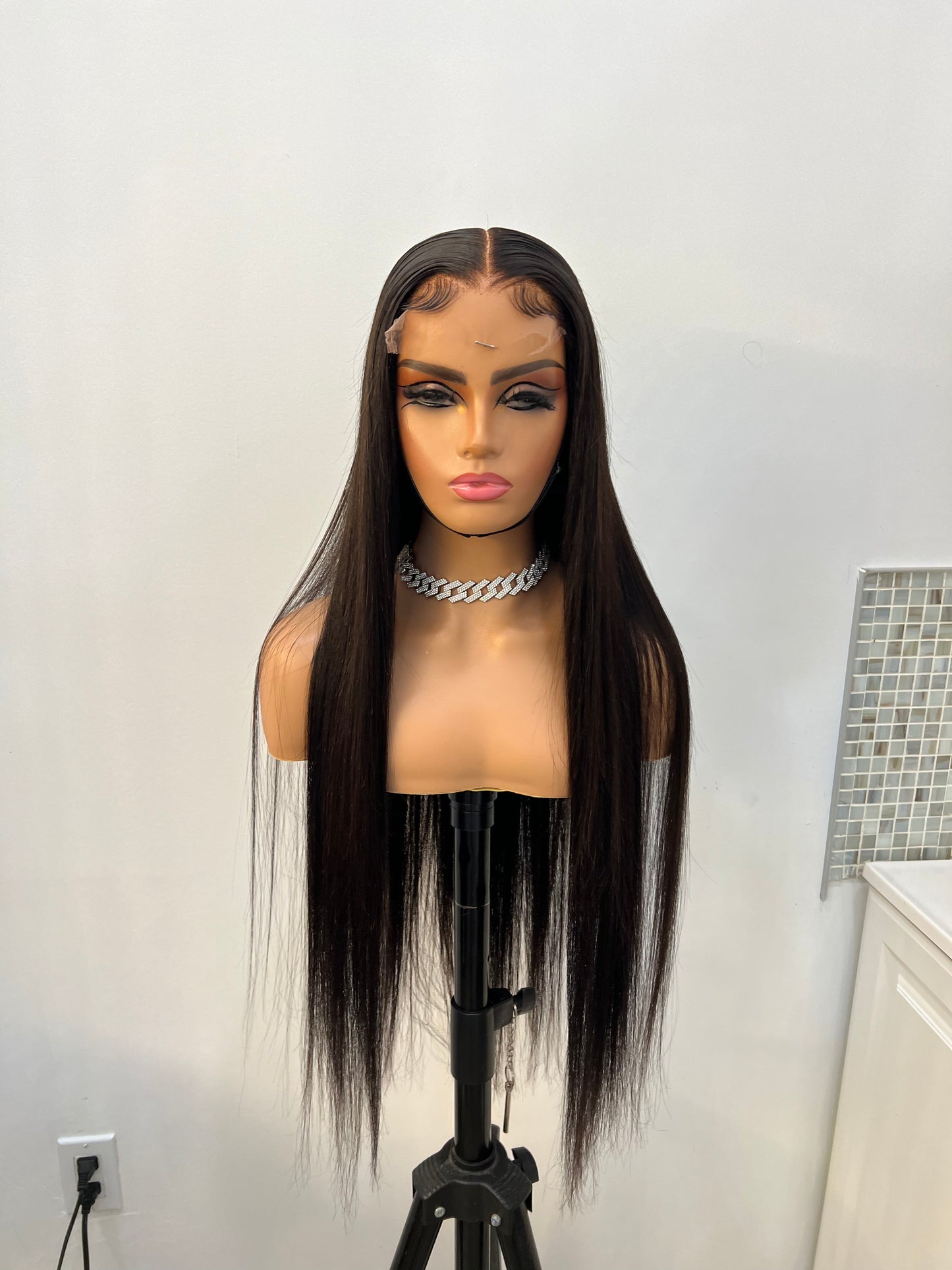 
                  
                    "Luxury" - 30" 5x5 Black Lace Closure Human Hair Wig
                  
                
